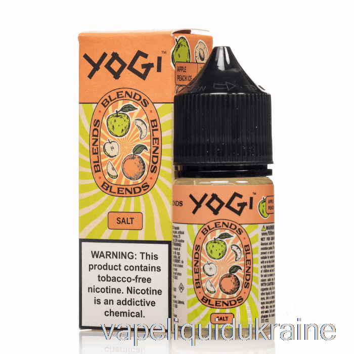 Vape Ukraine Apple Peach Ice - Yogi Blends Salts - 30mL 20mg